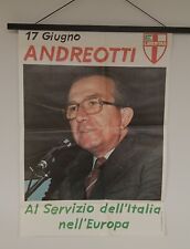 Manifesto politico democrazia usato  Pesaro