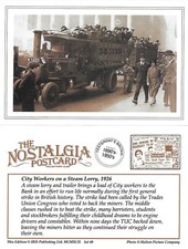 Postcard steam lorry for sale  CHESTER