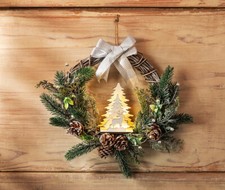 Led dekokranz winterwald gebraucht kaufen  Bruck