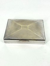 1930s silver cigarette for sale  LEEDS