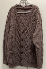 Aran cardigan mens for sale  ST. HELENS