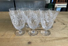 Set cut crystal for sale  BRIGHTON