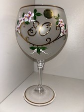 Verre pied décoré d'occasion  Chaumont