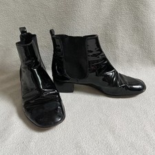 Chanel black patent for sale  LONDON