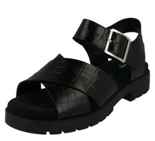 Ladies clarks strappy for sale  LEEDS