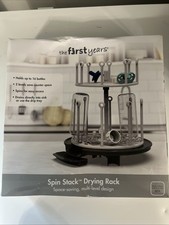 Usado, Rack de louça Spin Stack – Rack de secagem de bancada de cozinha para mamadeiras comprar usado  Enviando para Brazil