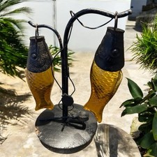 Vintage amber glass for sale  UK