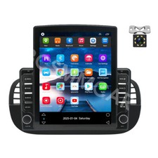 Rádio estéreo tela sensível ao toque para CarPlay Android ajuste automático para Fiat 500 2007-2015 comprar usado  Enviando para Brazil