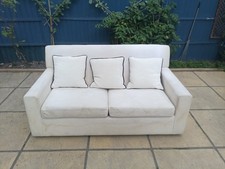 Modern white sofa for sale  CAMBRIDGE