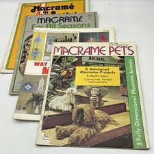 Vtg 1970s macrame for sale  Dyersburg