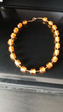 Murano glass necklace for sale  ADDLESTONE