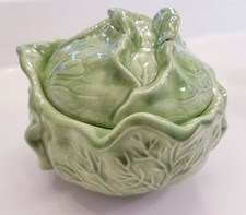 Green cabbage ceramic for sale  San Antonio
