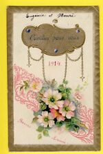 Old postcard embossed d'occasion  Expédié en Belgium