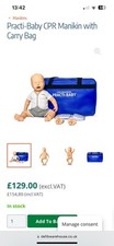 Cpr manikin practi for sale  GREAT YARMOUTH