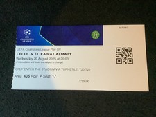 2025 celtic kairat for sale  SHETLAND