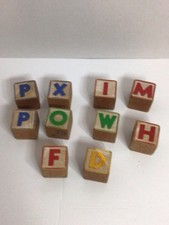 Vintage wooden letter for sale  Dora