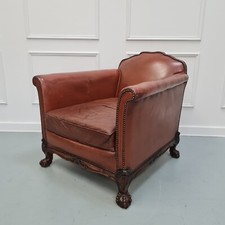 Large antique leather for sale  BRIGHTON