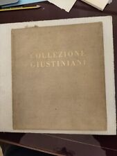 Collezione giustiniani. 1929 usato Collezione giustiniani. 1929 usato  Firenze