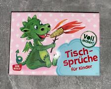 Erzieher tischsprüche kinder gebraucht kaufen  Deutschland