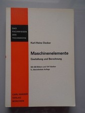 Maschinenelemente gestaltung b gebraucht kaufen  Eggenstein-Leopoldshafen