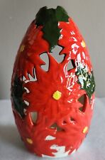 Holiday poinsettia cutaway for sale  Montello