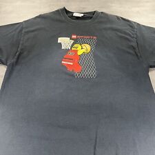 Usado, Camiseta deportiva de baloncesto Lego vintage adulto XL negra Legoland California 1999 segunda mano  Embacar hacia Argentina