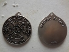 Medaglia centenario banca usato  Italia