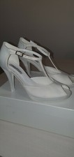 Scarpe sposa raso usato  Napoli