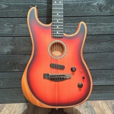 Fender american acoustasonic for sale  Barton