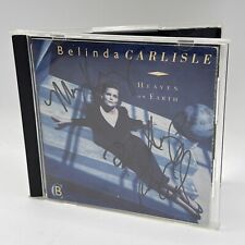 Belinda Carlisle Heaven on Earth CD 1987 MCAD-42080 Signed Autograph comprar usado  Enviando para Brazil