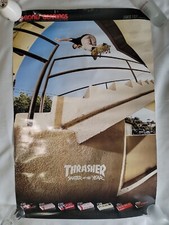 THRASHER MAGAZINE/BONES BEARINGS/Red Poster JAMIE FOY Skater Of The Year 36 x 24 comprar usado  Enviando para Brazil
