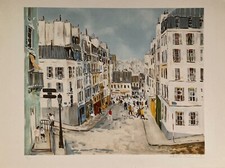 Jacques bouyssou lithographie d'occasion  Paris XVIII