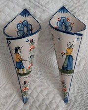 Quimper paire vases d'occasion  Saumur