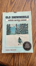 Old snowmobile service for sale  Lonsdale