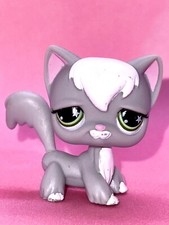 LPS Hasbro Grey Stars Longhair Angora Cat #954 - Autêntico Littlest Pet Shop, usado comprar usado  Enviando para Brazil