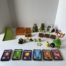 Usado, Lote de vários cartões e bonecos de brinquedos Angry Birds comprar usado  Enviando para Brazil