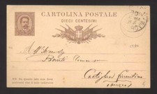 6094 cartolina postale usato  Ancona