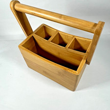 Bamboo utensil holder for sale  Castle Rock