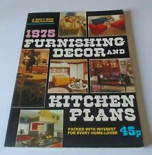 DAILY MAIL  " Furnishing Decor and Kitchen Plans  " Annual 1975 comprar usado  Enviando para Brazil