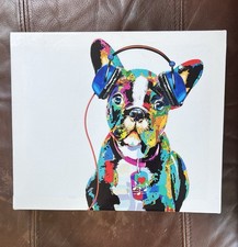 French bulldog canvas for sale  Newton Falls
