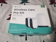 Câmera de segurança WUUK 2K sistema externo sem fio, kit de 2 câmeras, usado comprar usado  Enviando para Brazil