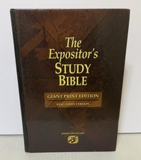 The Expositor's Study Bible GIANT PRINT Edition KJV Hardcover - Jimmy Swaggart segunda mano  Embacar hacia Mexico