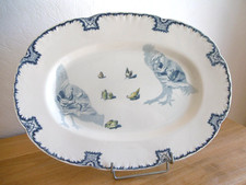 Plat ovale faience d'occasion  Saint-Cyr-en-Val