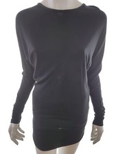 BY MALENE BIRGER Rozmiar XS Czarna Krótka Sukienka Mini Tencel 100% Długi rękaw na sprzedaż  PL