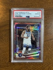 ✨Karl-Anthony Towns 2023-24 Donruss Optic Photon Case Hit SSP #179 PSA 10 Gem comprar usado  Enviando para Brazil