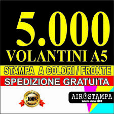 Stampa 5000 volantini usato  Maddaloni