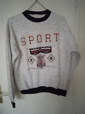 Sweat shirt blanc d'occasion  Guise