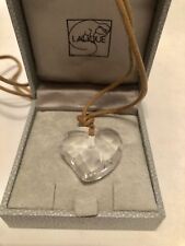 Lalique clear heart for sale  Miami