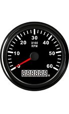 Tacômetro 85mm impermeável medidor 0-6000RPM com LCD hourímetro para carro barco  comprar usado  Enviando para Brazil