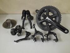 Shimano 105 black for sale  CARLISLE